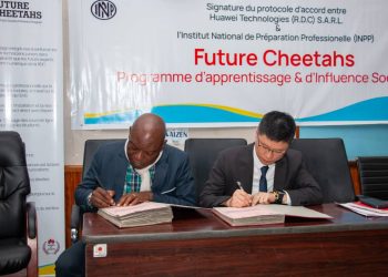 Télécommunications : Huawei RDC présente le programme innovant “Future Cheetahs” aux stagiaires formés de l&rsquo;INPP